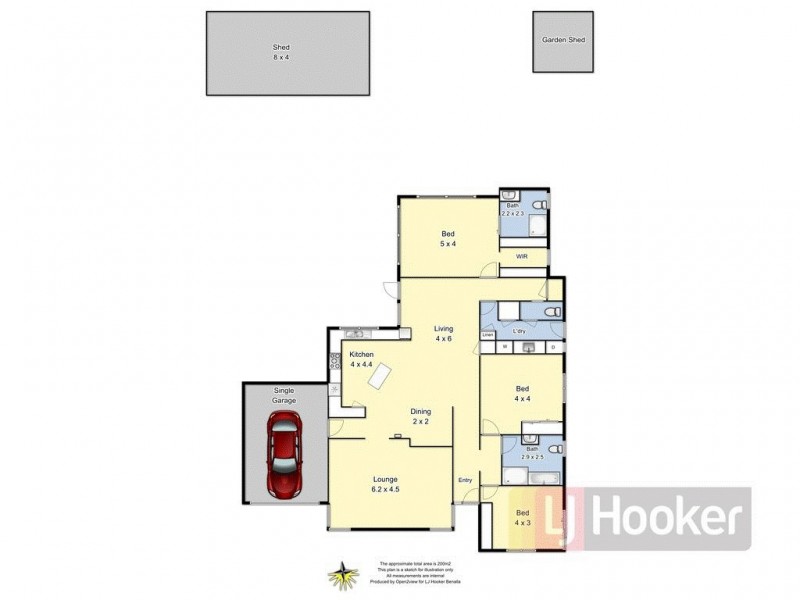 58 Egmont Street, Benalla VIC 3672 Floorplan