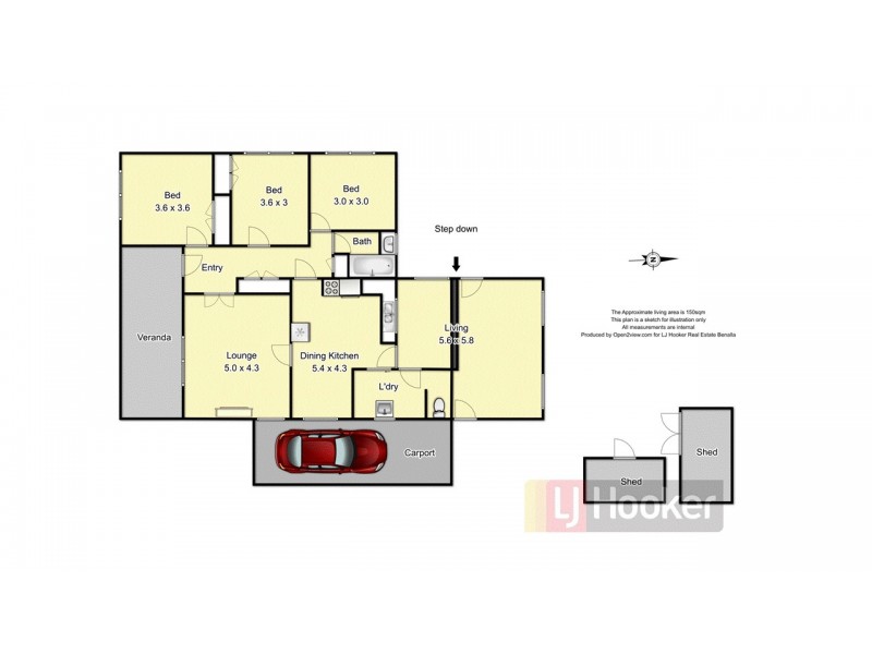87 Waller Street, Benalla VIC 3672 Floorplan