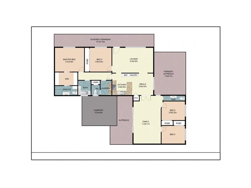 88 Tulley Road, Lima East VIC 3673 Floorplan