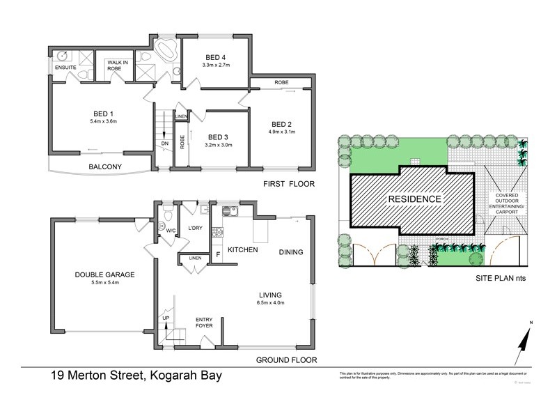 19 Merton Street, Kogarah Bay NSW 2217 Floorplan