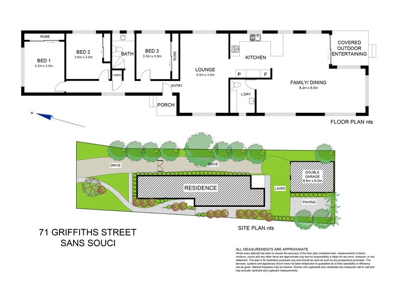 71 Griffiths Street, Sans Souci NSW 2219 Floorplan
