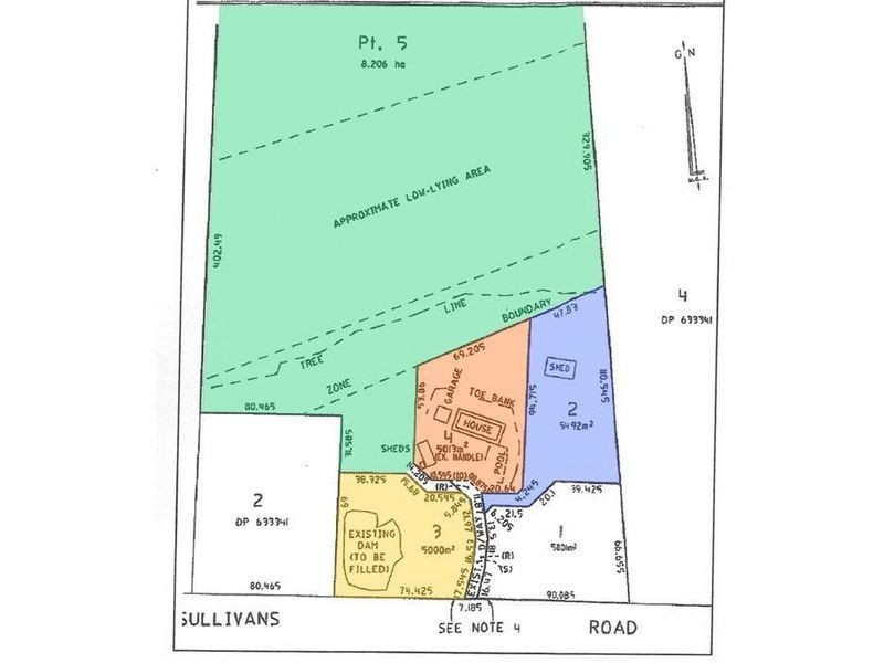 Lot 2/59 Sullivans Lane, Yamba NSW 2464