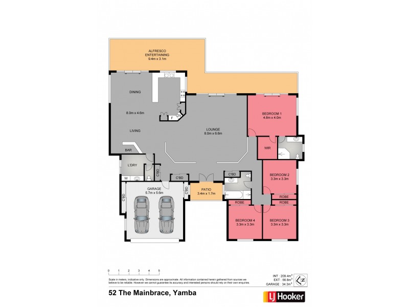 52 The Mainbrace, Yamba NSW 2464 Floorplan