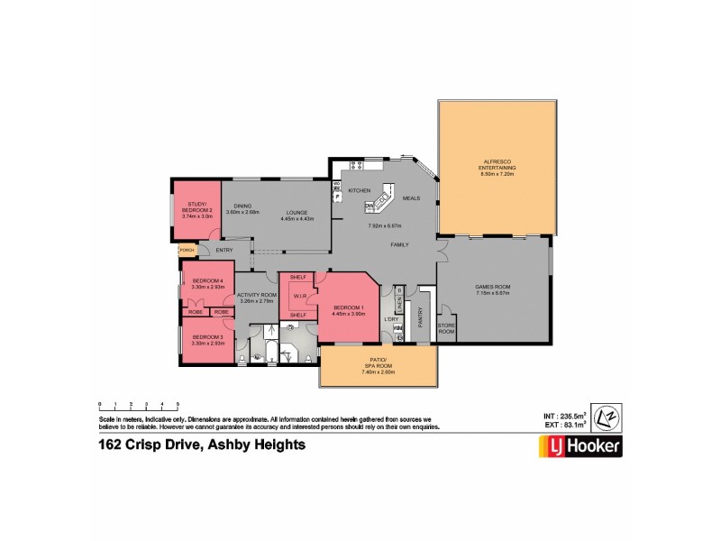 162 Crisp Drive, Ashby Heights NSW 2463 Floorplan