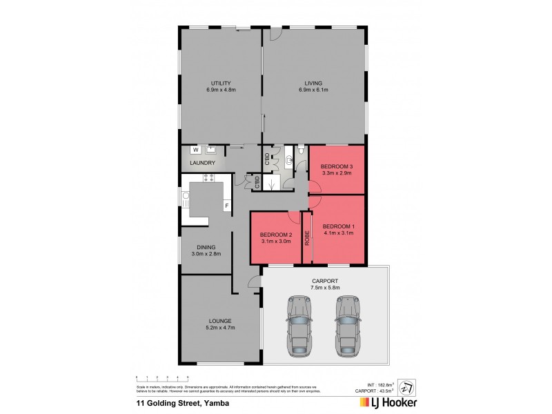 11 Golding Street, Yamba NSW 2464 Floorplan