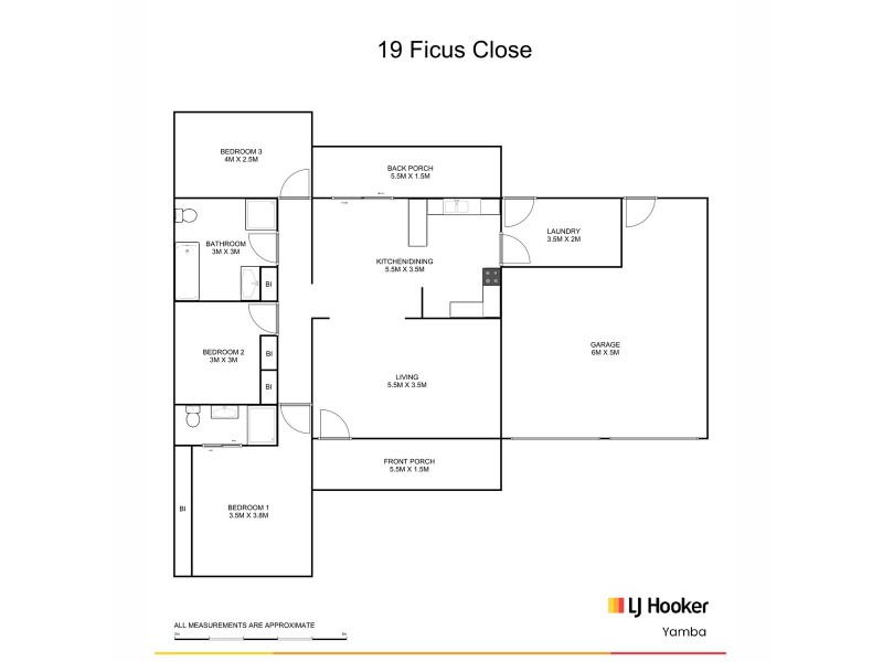 19 Ficus Close, Yamba NSW 2464 Floorplan