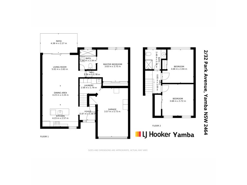 2/32 Park Avenue, Yamba NSW 2464 Floorplan
