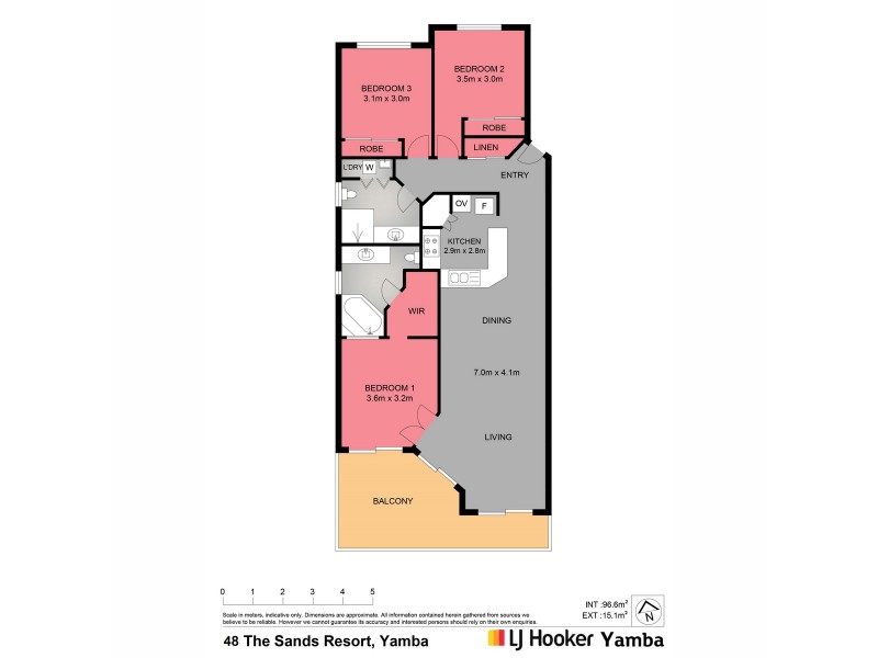 48/20-21 Pacific Parade, Yamba NSW 2464 Floorplan