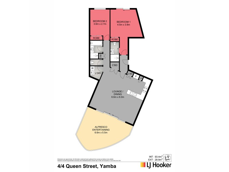 4/4 Queen Street, Yamba NSW 2464 Floorplan