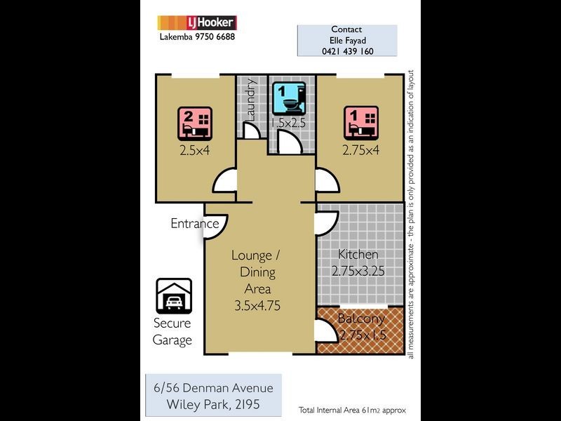 6/56 Denman Avenue, Wiley Park NSW 2195