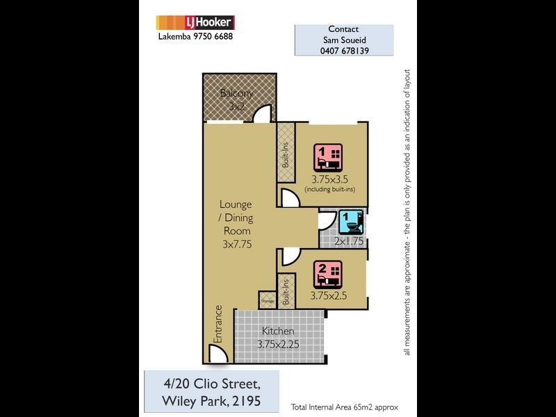 4/20 Clio Street, Wiley Park NSW 2195