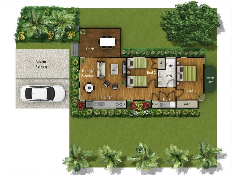 MiShak 21- Webb Road, Mission Beach QLD 4852