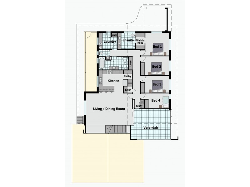 12 Sommerville Crescent, Whitfield QLD 4870 Floorplan