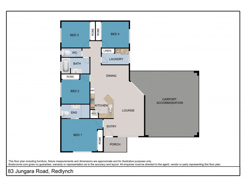 83 Jungara Road, Redlynch QLD 4870 Floorplan