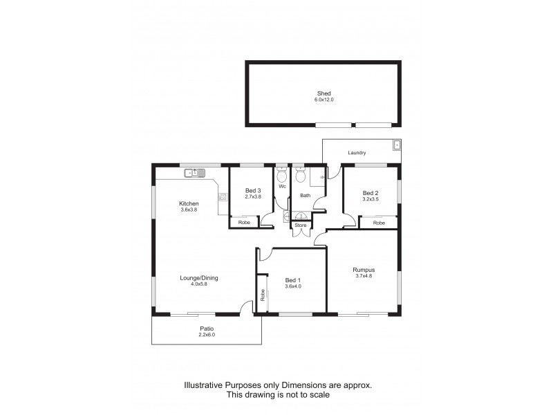 36 Curtin Street, Westcourt QLD 4870 Floorplan