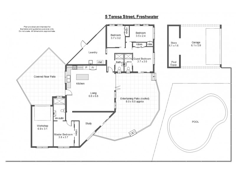 5 Teresa Street, Freshwater QLD 4870 Floorplan