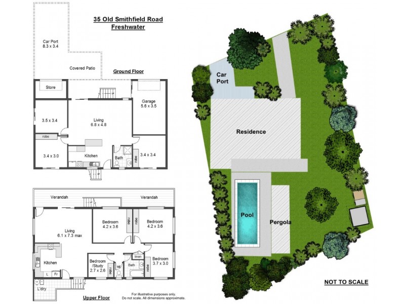 35 Old Smithfield Road, Freshwater QLD 4870 Floorplan