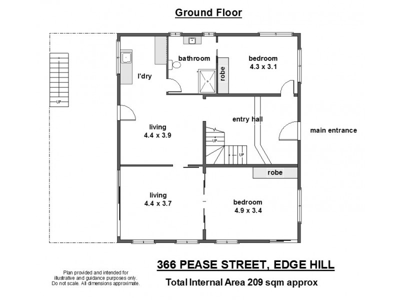 366 Pease Street, Edge Hill QLD 4870 Floorplan