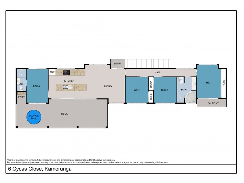 6 Cycas Close, Kamerunga QLD 4870 Floorplan