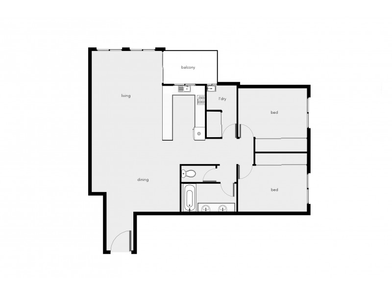 1113/2 Greenslopes Street, Cairns North QLD 4870 Floorplan
