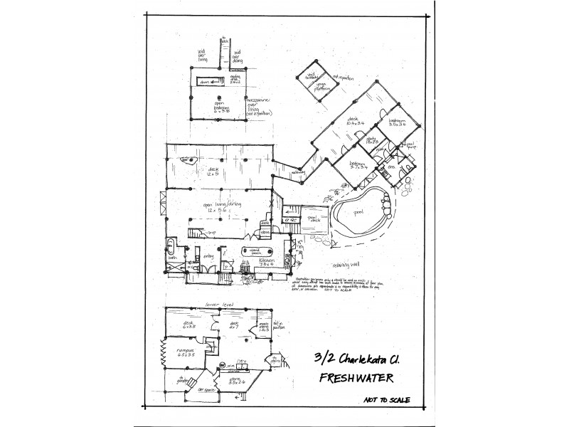 Lot 3/2 Charlekata Close, Freshwater QLD 4870 Floorplan