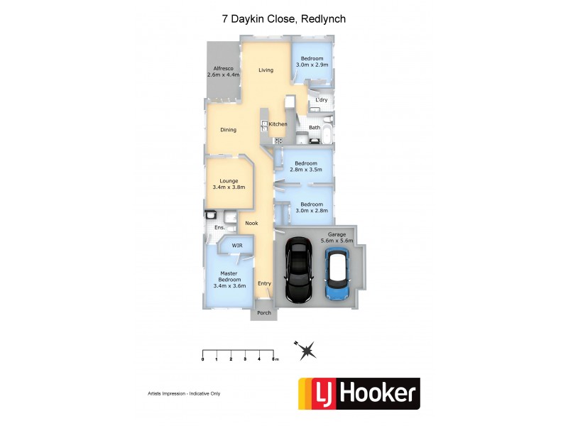 7 Daykin Close, Redlynch QLD 4870 Floorplan