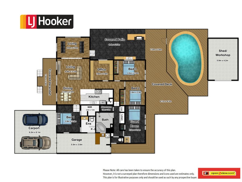 98 Russell Street, Edge Hill QLD 4870 Floorplan