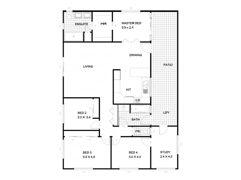16 Primo Street, Freshwater QLD 4870 Floorplan