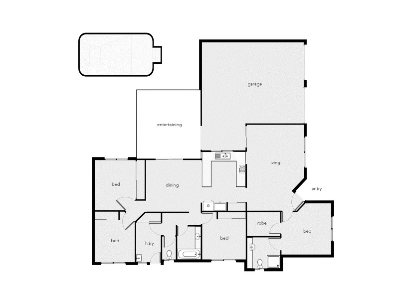15 Meander Close, Brinsmead QLD 4870 Floorplan