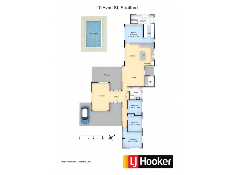 10 Avon Street, Stratford QLD 4870 Floorplan