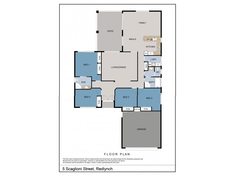 5 Scaglioni Street, Redlynch QLD 4870 Floorplan