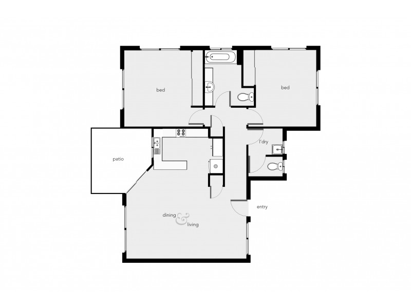 66/5-15 McGregor Street, Mooroobool QLD 4870 Floorplan