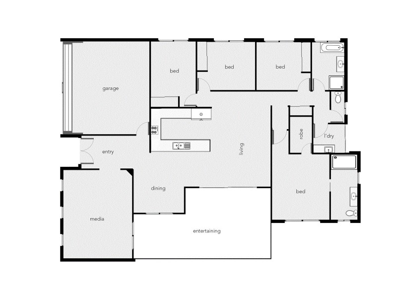 13 Springbrook Avenue, Redlynch QLD 4870 Floorplan
