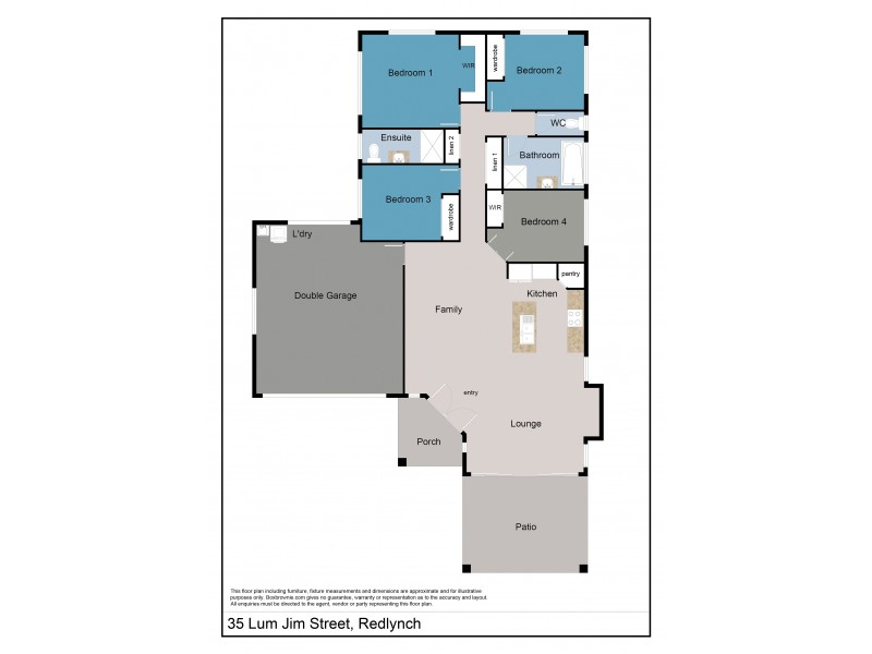 35 Lum Jim Street, Redlynch QLD 4870 Floorplan