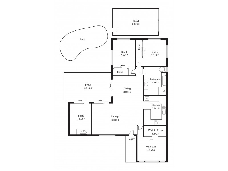 20 Meteor Street, Mount Sheridan QLD 4868 Floorplan