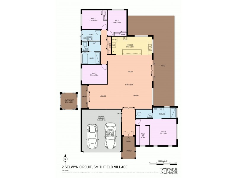 2 Selwyn Circuit, Trinity Park QLD 4879 Floorplan