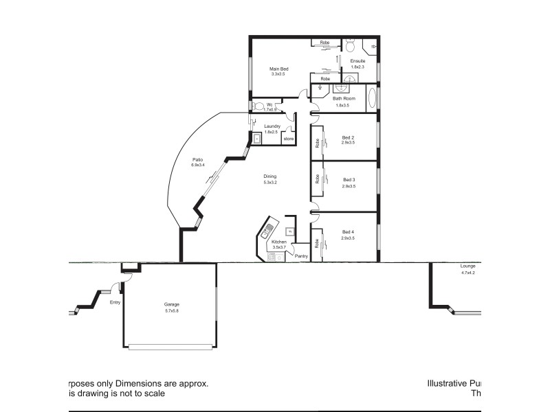 4 St Albans Close, Brinsmead QLD 4870 Floorplan