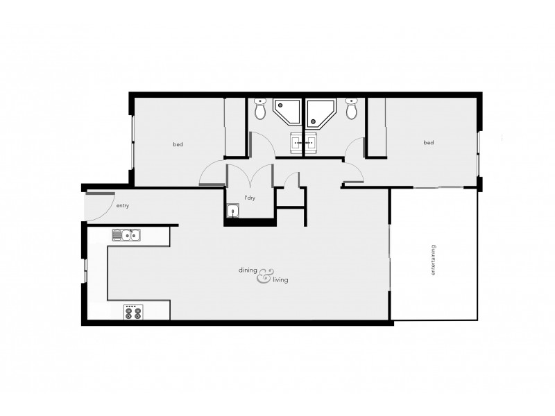 113/22 Ward Street, Mooroobool QLD 4870 Floorplan