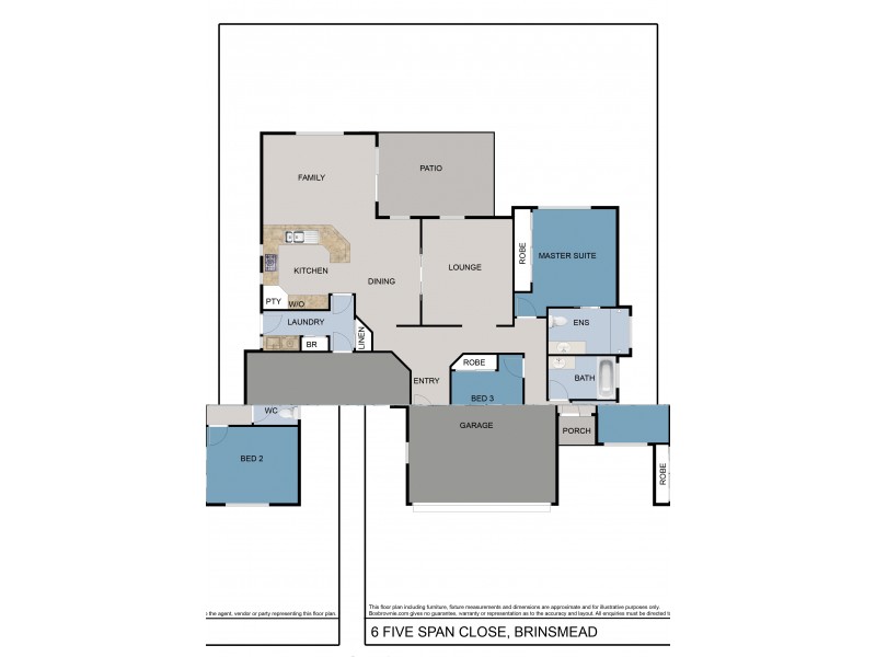 6 Five Span Close, Brinsmead QLD 4870 Floorplan
