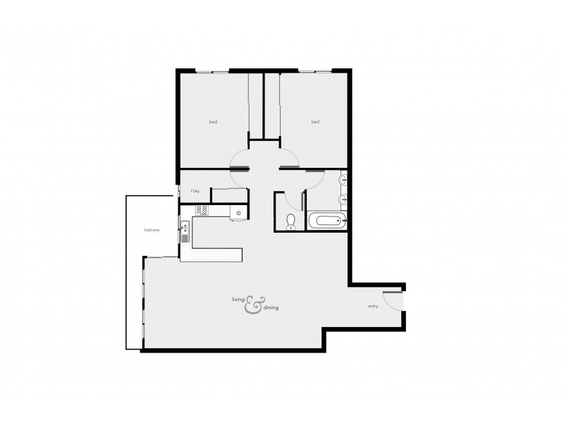1128/2 Greenslopes Street, Cairns North QLD 4870 Floorplan