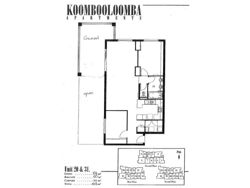 1620/2 Greenslopes Street, Cairns North QLD 4870 Floorplan