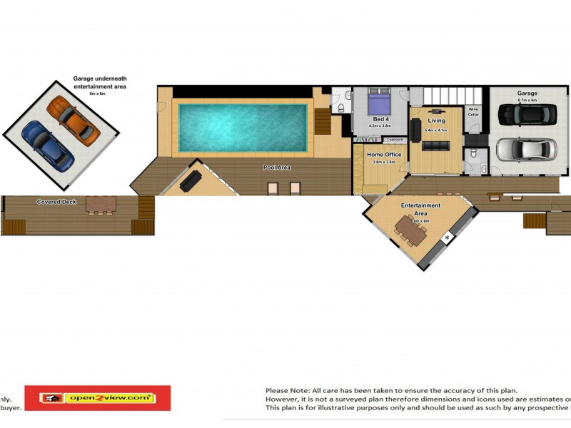 10-12 Cascades Drive, Redlynch QLD 4870 Floorplan