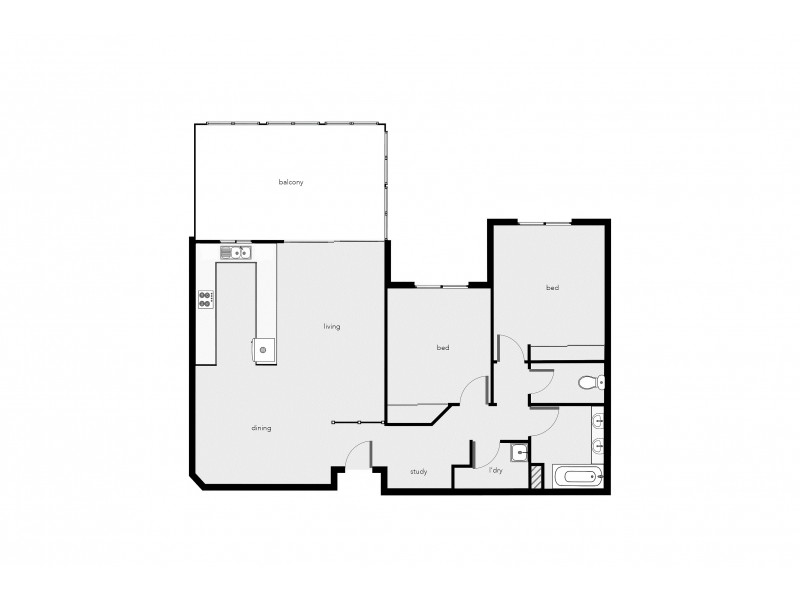 410/2 Greenslopes Street, Cairns North QLD 4870 Floorplan