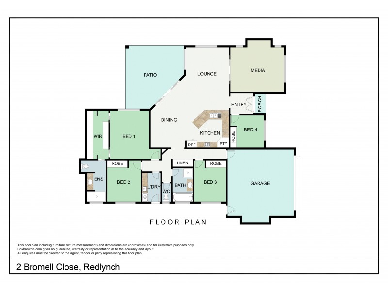 2 Bromell Close, Redlynch QLD 4870 Floorplan