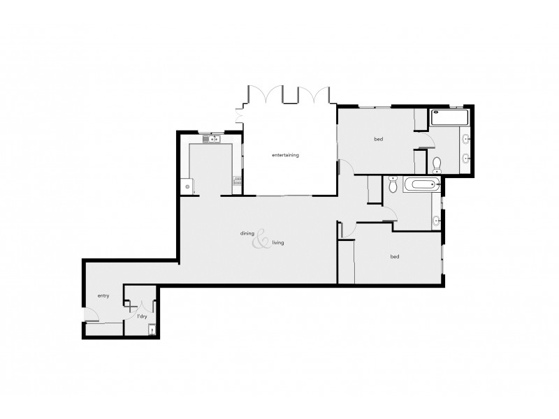 1505/2 Greenslopes Street, Cairns North QLD 4870 Floorplan