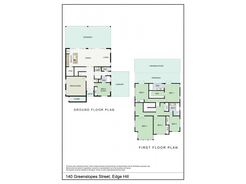140 Greenslopes Street, Edge Hill QLD 4870 Floorplan