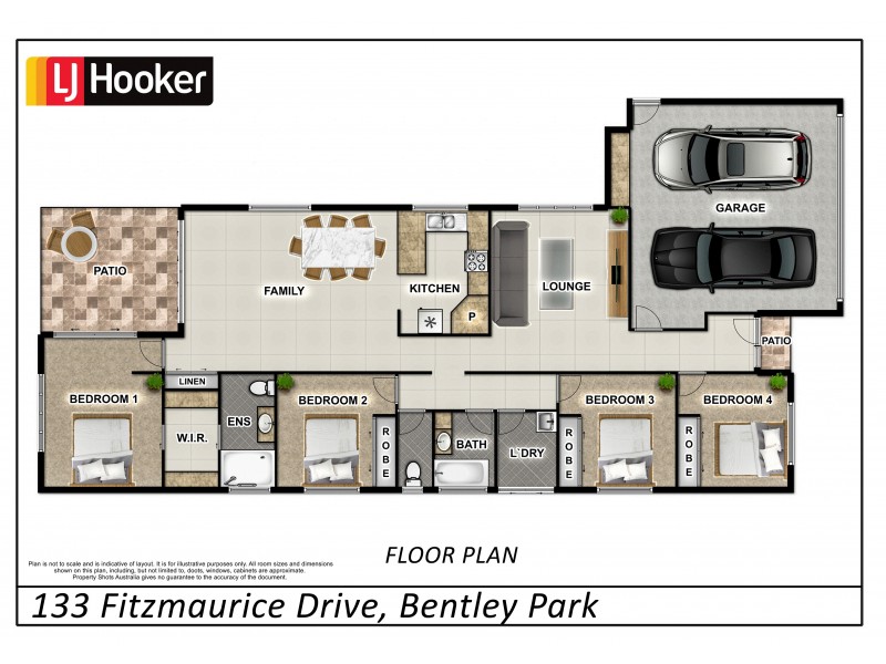 133 Fitzmaurice Drive, Bentley Park QLD 4869 Floorplan