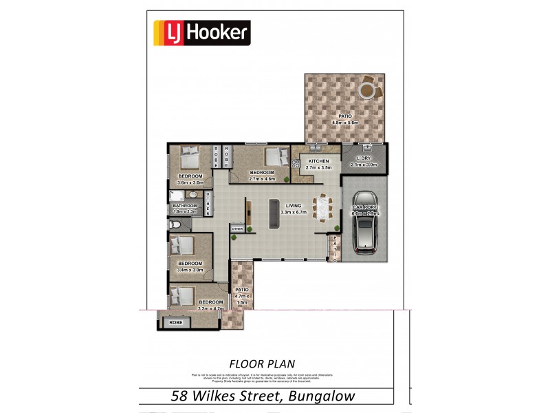 58 Wilks Street, Bungalow QLD 4870 Floorplan