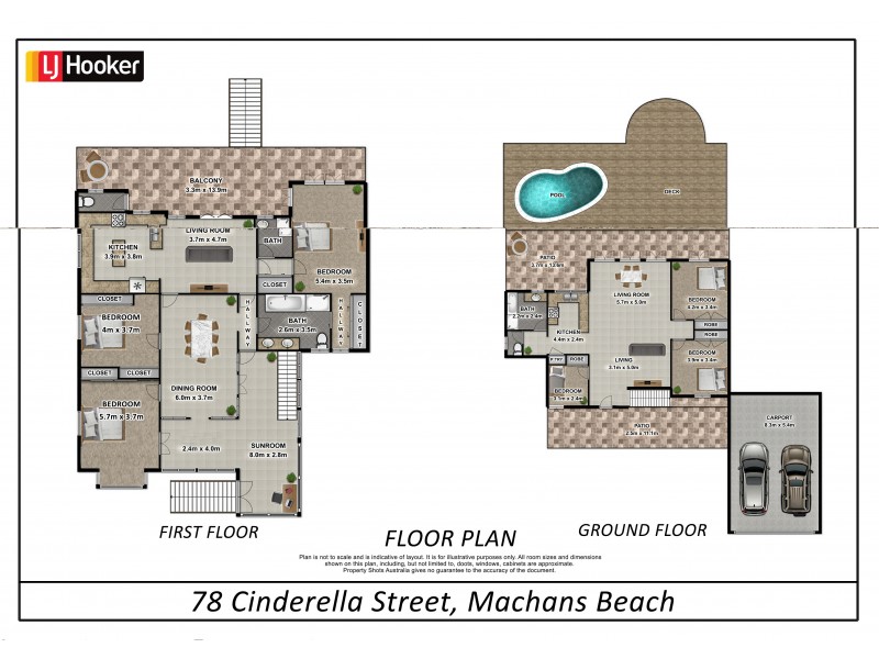 78 Cinderella Street, Machans Beach QLD 4878 Floorplan