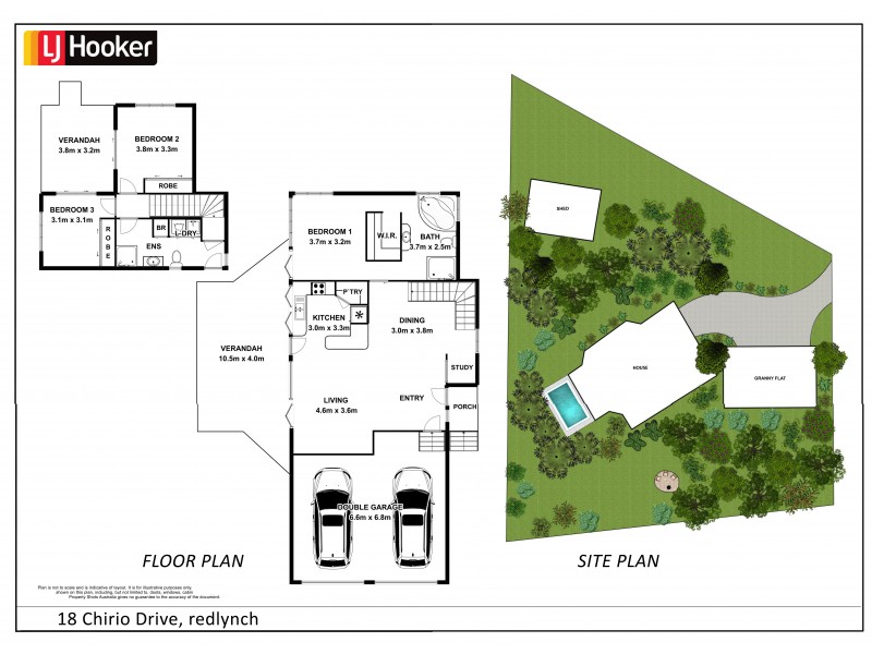 18 Chirio Drive, Redlynch QLD 4870 Floorplan